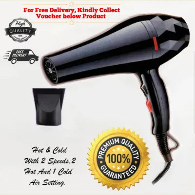 Hair Dryer - Professional Hair Dryer, Hair Dryer Machine Hot & Cold 2 in 1, Protect Hair For Both Men & Women
