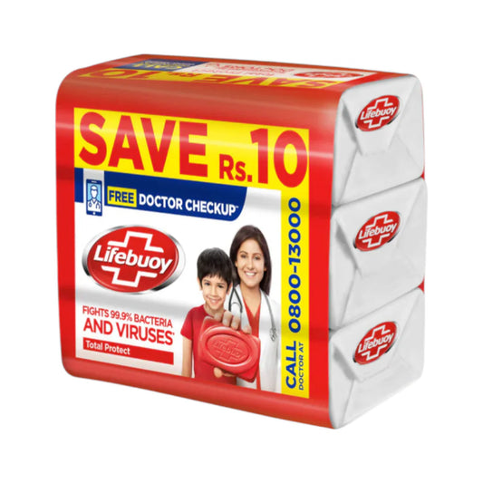 LIFEBUOY SOAP TOTAL 10 TRIO PACK 3X100 GM