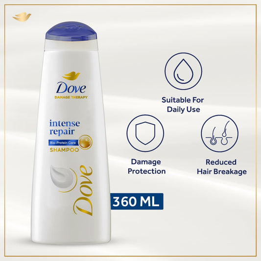 DOVE SHAMPOO BPC INTENSE REPAIR 360 ML