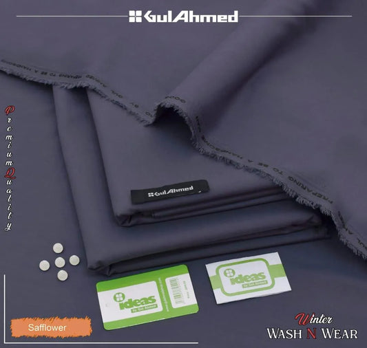 Gul Ahmed Men's Unstitched Wash and Wear