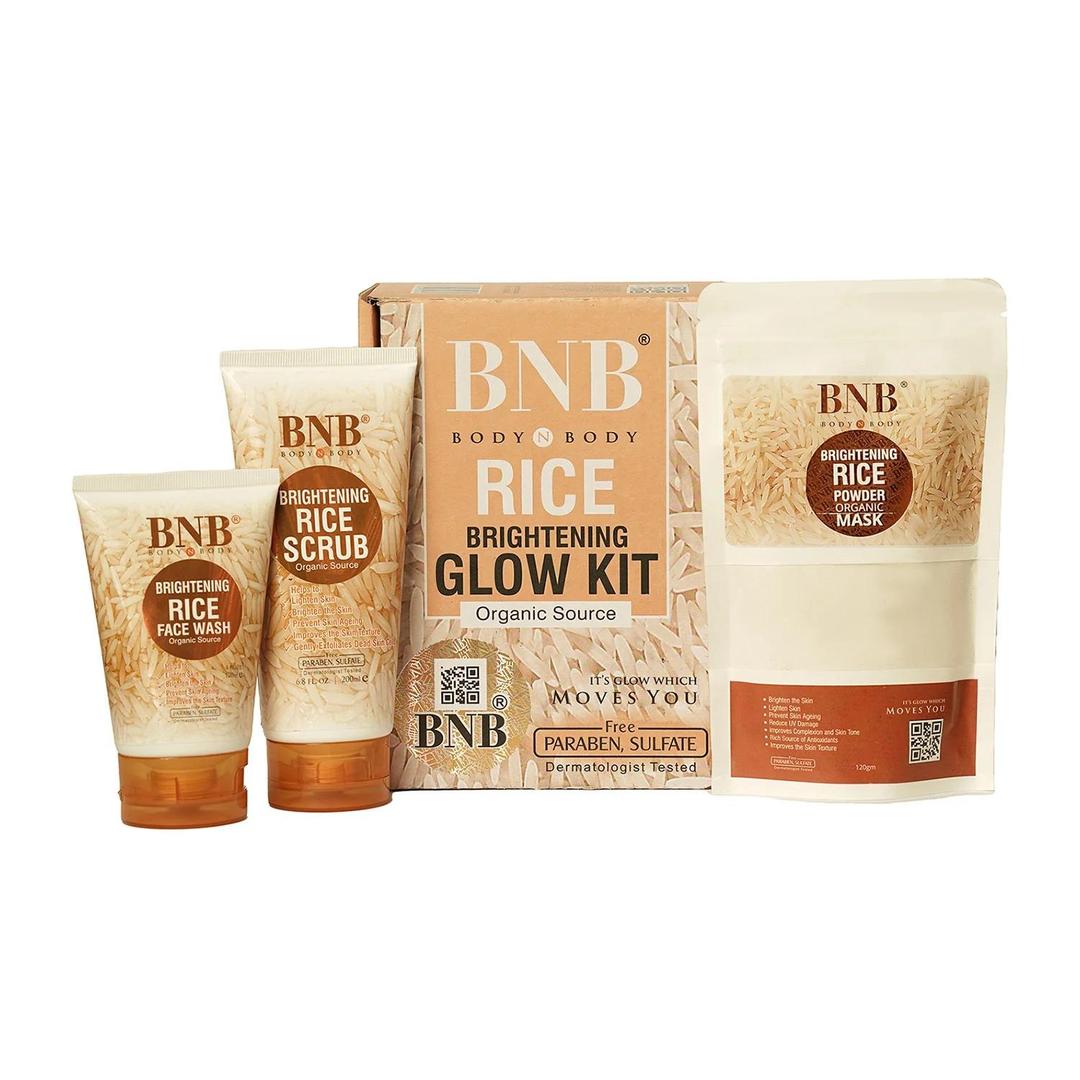 BNB 3 in 1 Rice Glow Kit