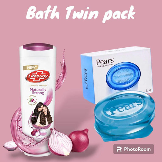 Lifebuoy shampoo & Pears Soap