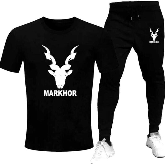 2 Pcs Men`s cotton printed Track Suit