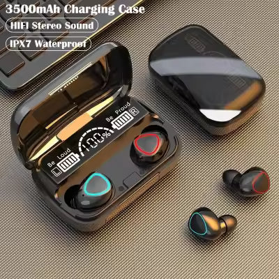 M10 & M90 TWS Airpods _ with Super Sound & High Quality Touch Sensors
